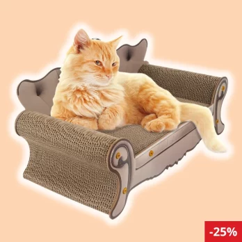 LuxSofa – 2w1 Drapak Legowisko dla kota