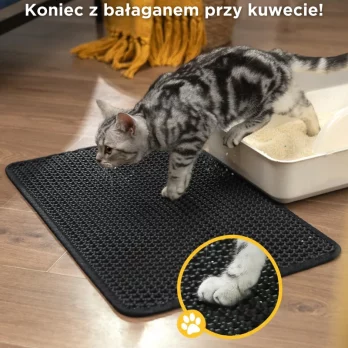 CleanCat – Wycieraczka pod kuwetę